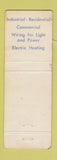 Matchbook Cover - Maytag Appliances Nelson Kittery ME WORN