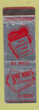Matchbook Cover - Brodie's Tavern Clevealnd OH WEAR