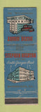 Matchbook Cover Stephen Decatur Hotel Dixie Hotel Bainbridge Gainesville GA WORN