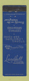 Matchbook Cover - Landfall Woods Hole MA WEAR