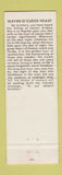 Matchbook Cover - Elks Lodge Coquille Valley WEAR