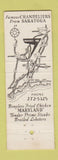 Matchbook Cover - Waverly Inn Cheshire CT DD Bean