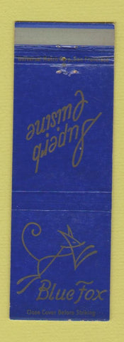Matchbook Cover - Blue Fox San Francisco CA WEAR