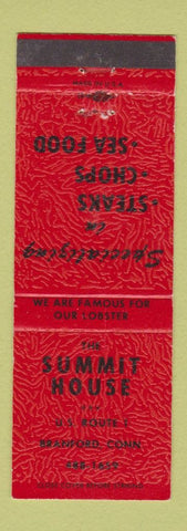 Matchbook Cover - Summit House Branford CT