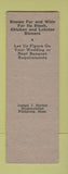 Matchbook Cover - Leo Hannon's Lake Lodge Whalom Lake MA WEAR