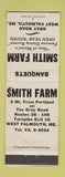 Matchbook Cover - Smith Farm West Falmouth ME