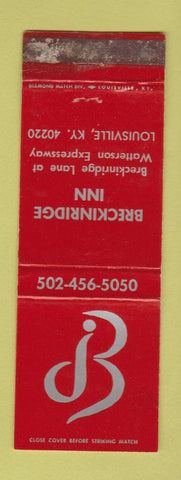 Matchbook Cover - Breckenridge Inn Louisville KY WORN