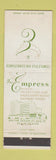 Matchbook Cover - Empress Hotel Miami Beach FL