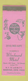 Matchbook Cover - Darnell's Windward Motel Benzonia MI