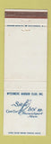 Matchbook Cover - Snow Inn Harwichport MA WEAR