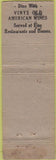 Matchbook Cover - Open Door Cafe Safety Match WEAR