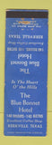 Matchbook Cover - Blue Bonnet Hotel Kerrville TX WORN