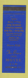 Matchbook Cover - The Bruce Motel Morehead KY