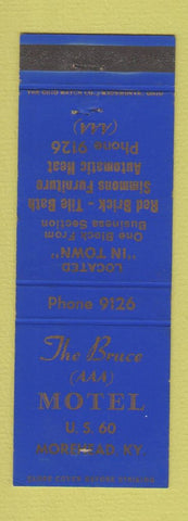Matchbook Cover - The Bruce Motel Morehead KY