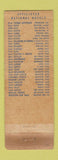 Matchbook Cover - Hotel Laguna Cisco TX WEAR