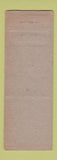 Matchbook Cover - Club Cafe Big Springs TX low phone # WORN