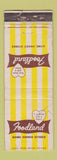 Matchbook Cover - Foodland Grocery Stores WORN