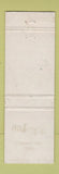 Matchbook Cover - The Inn West Falmouth MA WEAR