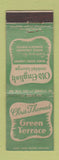 Matchbook Cover - Chris Thomas' Green Terrace Annville PA WEAR