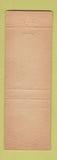 Matchbook Cover - Commuter's Cafe New York City train girlie