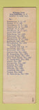 Matchbook Cover - Blue Bird Motor Court Motel Walterboro SC