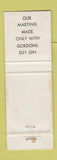 Matchbook Cover - Hills Restaurants Lake Geneva Madison Mauston WI WEAR