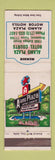 Matchbook Cover - Alamo Plaza Hotel Courts Beaumont TX