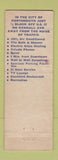 Matchbook Cover - Motel Ett Mar Portsmouth OH WORN
