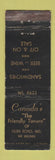 Matchbook Cover - Canada's Tavern Glen Echo MD WORN