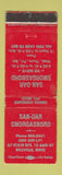 Matchbook Cover - San Dar Smorgasbord Bellville OH WORN