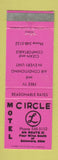 Matchbook Cover - Motel Circle L Delaware OH