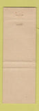 Matchbook Cover - Waterloo Brikcrete Company concrete IA WEAR