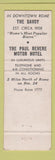 Matchbook Cover - The Beeches Rome NY