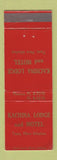 Matchbook Cover - Kachina Lodge Motel Taos NM WORN
