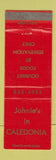 Matchbook Cover - Johnie's Restaurant Caledonia