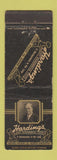 Matchbook Cover - Harding's Restaurants Chicago IL WEAR