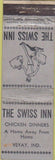 Matchbook Cover - Swiss Inn Vevay IN Merchants WEAR