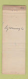 Matchbook Cover - Ross Hotel Williamsport PA WORN