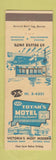 Matchbook Cover - Totah's Motel Restaurant Victoria TX