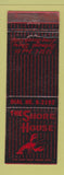Matchbook Cover - The Shore House Long Beach CA WORN