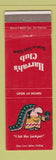 Matchbook Cover - Harrah's Club Reno Lake Tahoe CA casino WEAR