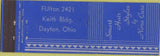 Matchbook Cover - Smart Hair Styles Nora Cure Datyon OH Merchants