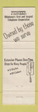 Matchbook Cover - Pioneer Telephone COOP OK Oklahoma WEAR