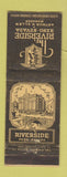 Matchbook Cover - The Riverside Reno NV WEAR