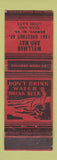 Matchbook Cover - Wellman and May Kenova WV WEAR