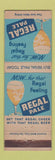 Matchbook Cover - Regal Pale Beer San Francisco CA