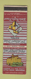 Matchbook Cover - The Albert Pike Hotel Little Rock AR