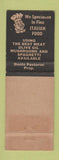 Matchbook Cover - Longhorn Club Cafe Sonora CA