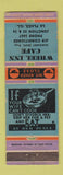 Matchbook Cover - Wheel Inn Cafe La Place IL low phone # WORN
