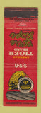 Matchbook Cover - American Steel wire Tiger Wire Rope WORN